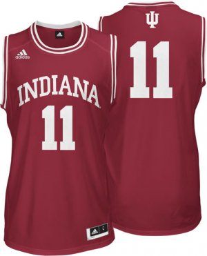 Maillot De Basket NCAA Indiana Hoosiers Isiah Thomas 11 NCAA Basketball Authentique Rouge
